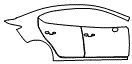 Door and Rear Fender Kit pattern for the 2018 Mazda MAZDA3