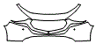 Bumper Kit pattern for the 2021 Mazda MAZDA3 Hatchback