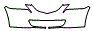 Bumper Kit pattern for the 2004 Mazda MAZDA3