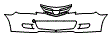 Grille and Bumper Kit pattern for the 2008 Mazda MAZDA3
