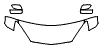 Hood, Fender and Mirror Kit pattern for the 2012 Mazda MAZDA5