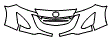Grille and Bumper Kit pattern for the 2017 Mazda MAZDA5