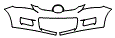Bumper Kit pattern for the 2007 Mazda CX-7
