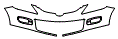 Bumper Kit pattern for the 2008 Mazda CX-9