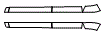 Rocker Panel Kit pattern for the 2012 Mazda CX-7