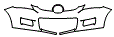 Bumper Kit pattern for the 2009 Mazda CX-7