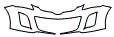 Bumper Kit pattern for the 2012 Mazda CX-7