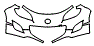 Bumper Kit pattern for the 2011 Mazda MX-5 Miata