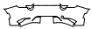Rear Bumper Kit pattern for the 2026 Mazda MX-5 Miata