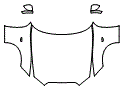 Full Hood, Fender and Mirror Kit pattern for the 2026 Mazda MX-5 Miata