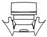 Roof and Covertible Top Contact Area Kit pattern for the 2026 Mazda MX-5 Miata RF