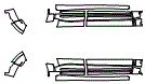 Rocker Panel Kit pattern for the 2022 Mazda CX-3 (Canada)