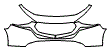 Bumper Kit pattern for the 2021 Mazda MAZDA3 Hatchback