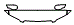 Hood, Fender and Mirror Kit pattern for the 2001 Nissan Altima