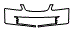 Bumper Kit pattern for the 2000 Nissan Sentra