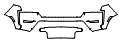 Bumper Kit pattern for the 2022 Nissan Frontier