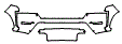 Bumper Kit pattern for the 2022 Nissan Frontier