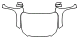 Full Hood, Fender and Mirror Kit pattern for the 2026 Nissan Frontier