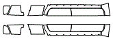 Rocker Panel Kit pattern for the 2026 Nissan Frontier
