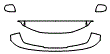 Hood, Fender, Mirror and Upper Bumper Kit pattern for the 2005 Nissan Frontier