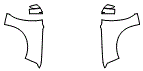 Full Fender and Mirror Kit pattern for the 2013 Nissan Frontier