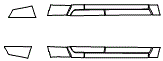 Rocker Panel Kit pattern for the 2005 Nissan Frontier