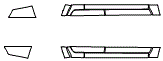 Rocker Panel Kit pattern for the 2005 Nissan Frontier