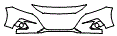 Bumper Kit pattern for the 2021 Nissan Altima