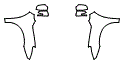 Full Fender and Mirror Kit pattern for the 2008 Nissan Altima
