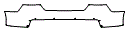 Rear Bumper Kit pattern for the 2026 Nissan Altima