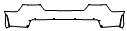 Rear Bumper Kit pattern for the 2026 Nissan Altima