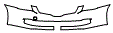 Bumper Kit pattern for the 2008 Nissan Altima