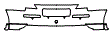 Rear Bumper Kit pattern for the 2008 Nissan 350Z