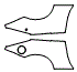 Rear Fender Kit pattern for the 2008 Nissan 350Z