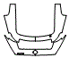 Trunk Lid Kit pattern for the 2008 Nissan 350Z