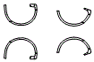 Wheel Opening Kit pattern for the 2008 Nissan 350Z