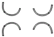 Wheel Opening Kit pattern for the 2008 Nissan 350Z