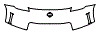 Upper Bumper Kit pattern for the 2008 Nissan 350Z
