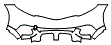 Bumper Kit pattern for the 2011 Nissan Murano