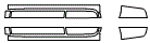 Rocker Panel Kit pattern for the 2010 Nissan Maxima