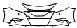 Bumper Kit pattern for the 2018 Nissan Maxima