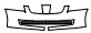 Bumper Kit pattern for the 2004 Nissan SE-R