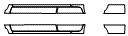 Door Sill and Rocker Panel Kit pattern for the 2005 Nissan Sentra