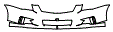 Bumper Kit pattern for the 2007 Nissan Sentra