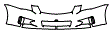 Bumper Kit pattern for the 2011 Nissan Sentra