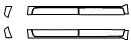 Rocker Panel Kit pattern for the 2007 Nissan Quest