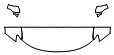 Hood, Fender and Mirror Kit pattern for the 2013 Nissan Quest