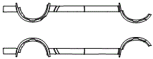 Rocker Panel Kit pattern for the 2024 Nissan Titan