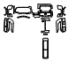 Interior and Display Screen Kit pattern for the 2022 Nissan Pathfinder
