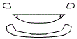 Hood, Fender, Mirror and Upper Bumper Kit pattern for the 2005 Nissan Pathfinder
